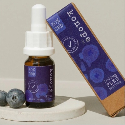 Konope co. 30% CBD Full Spectrum 3000 mg Čučoriedka
