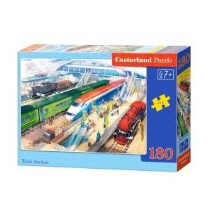Castorland puzzle 180 pieces train station