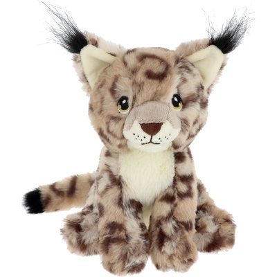 Keel Toys Плюшена играчка Keel Toys Keeleco - Дива котка, 18 cm (SE3054)