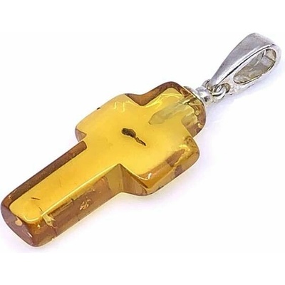 Jan Kos Jewellery Stříbrný přívěsek jantar 12124282