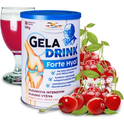 Orling Geladrink Forte Hyal Višeň 420 g
