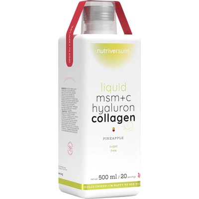 Nutriversum Liquid MSM+C Hyaluron Collagen 500 ml