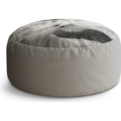 Sablio Taburet Circle Lvice: 38x48 cm