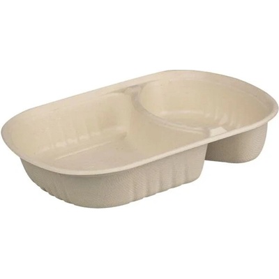 Intertan SA Menu box cukrová trstina dvojdielny, hnedý M W, 1150 ml , vie