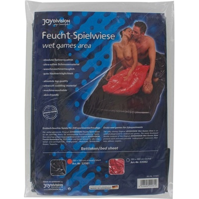 JoyDivision Feucht-Spielwiese Basic Bettlaken 180 x 260 černý (fitt