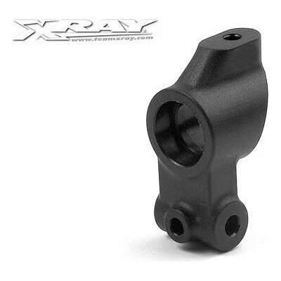 Xray COMPOSITE UPRIGHT 0° OUTBOARD TOE-IN 1-HOLE HARD