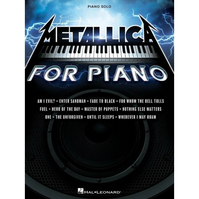 Hal Leonard Metallica for Piano Solo Noty