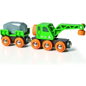 Brio 33698 Vagón a žeriav