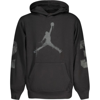 Nike Детски суичър с цип jordan, Размер 12-13a, Цвят Черен (95f099_ne023bla)