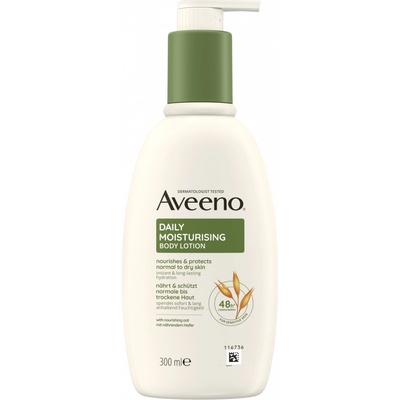 Aveeno Daily Moisturising Lotion lavender aroma výživné telové mlieko 300 ml