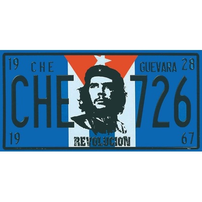 Ceduľa značka Che Guevara 30,5cm x 15,5cm Plechová tabuľa