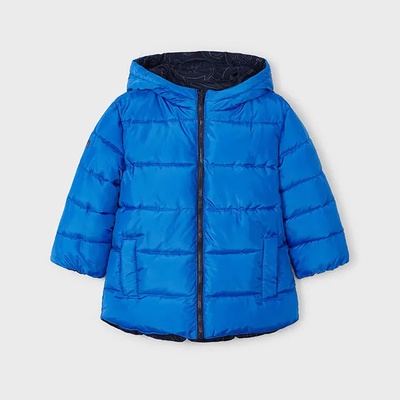 MAYORAL Яке с две лица Dark cerul за мини момче в черно и мастилено синьо Майорал