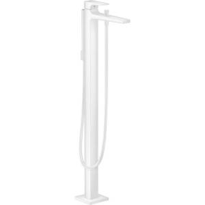 Hansgrohe Metropol - Подова смесителна батерия за вана, матово бяла 32532700 (32532700)