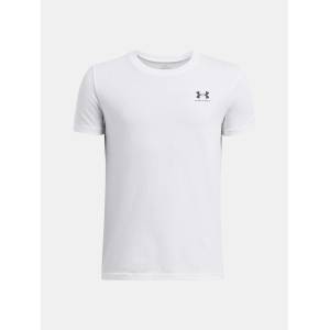 Under Armour UA B SPORTSTYLE LC SS Тениска за момчета Under Armour | Byal | Момчешки | 128/134
