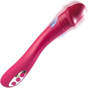 SuperLove E-Stim Realistic Silicone Vibrator Pink