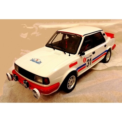 Škoda 130 LR Rally Šumava 1985 #31 Sedlář ČastulíkFOX18 1:18