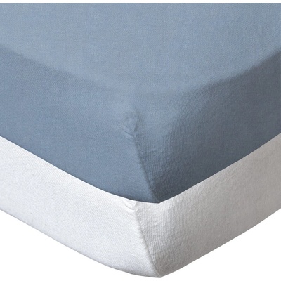 Babycalin Комплект 2 Броя Чаршафи 60x120См Син-Бял Babycalin (BBC413715S1)