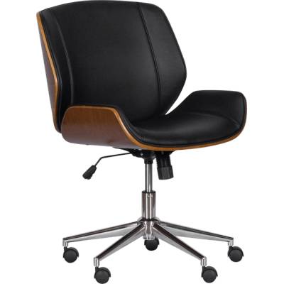 Работен офис стол Carmen 6405 - орех-черен (3520062)