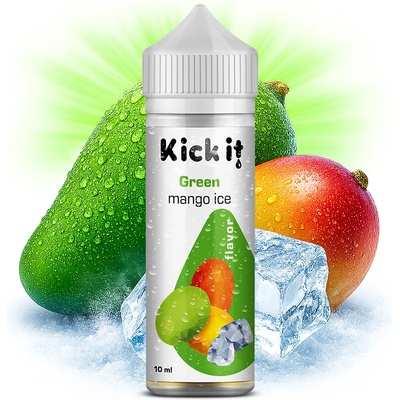 Kickit Green Mango Ice Shake & Vape 10 ml