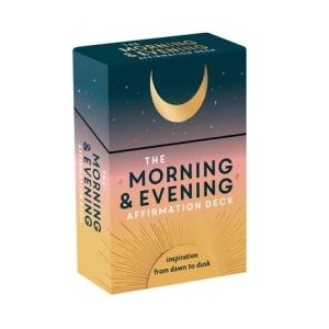 MORNING & EVENING AFFIRMATION DECK (ISBN: 9781837997459)
