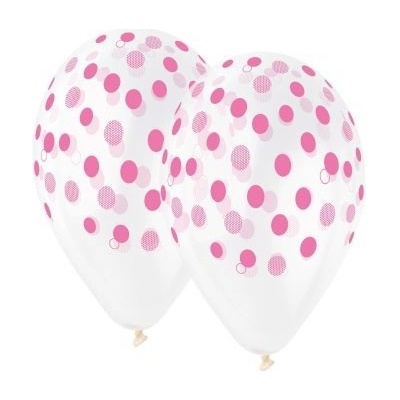 Paper Design Balónky Puntíky růžové