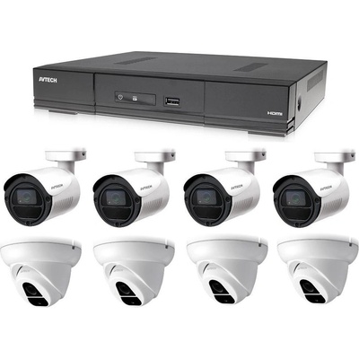Avtech DGD1009AV, 4x DGC1004XFT + 4x DGC1105YFT