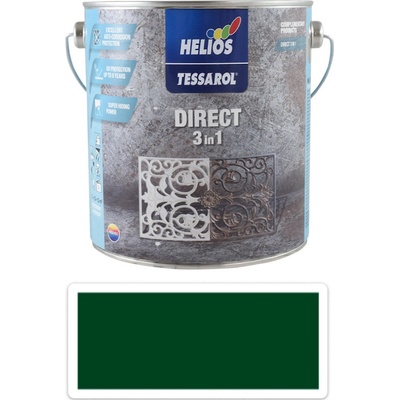 HELIOS TESSAROL DIRECT 3in1 RAL 6005 zelená 2,5L