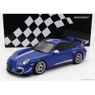 Minichamps Porsche 911 997-2 Gt3 Rs 4.0 Coupe 2011 Blue 1:18