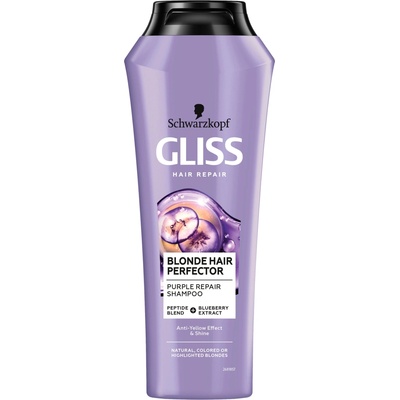 Schwarzkopf Gliss Blonde Hair Perfector šampón 250 ml