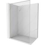Mexen Kioto-XF L душ параван за баня Walk-in с рамка 100 x 202 cm, прозрачен 10 mm, матиран никел - 800-100-174-97-00-XF (800-100-174-97-00-XF)