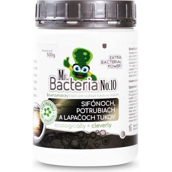 Aktivátor Mr.Bacteria No.10, pre rozklad tukov v sifonoch potrubiach a lapačov tukov , 500g