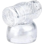SuperLove Massage Wand Masturbator Attachment Transparent