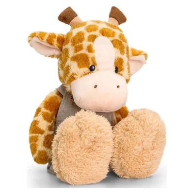 Keel Toys Плюшена играчка Keel toys - Жираф с гащеризон, 20 cm (SF0507)