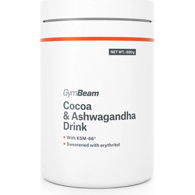 GymBeam Cocoa & Ashwagandha Drink 600 g