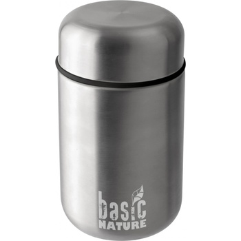 BasicNature Контейнер за храна Basic nature Thermobehälter Insulated mug - Steel - размер 0, 4 l (532-1143-0111)