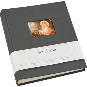 Semikolon Classic Finestra албум за снимки, среден, тъмносив (369968)