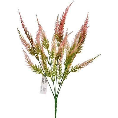 Ozdoba zapichovacia vres červený 35cm