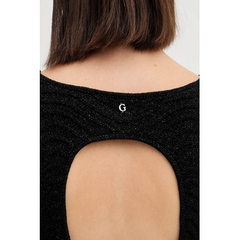 GUESS Рокля Guess CHEVRON в черно къса със стандартна кройка W5BK83 Z0192 (W5BK83.Z0192)