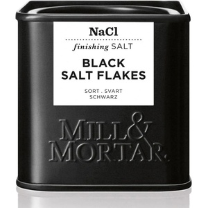 Mill & Mortar Черна сол 80 г, на парченца, Mill & Mortar (MM19904)