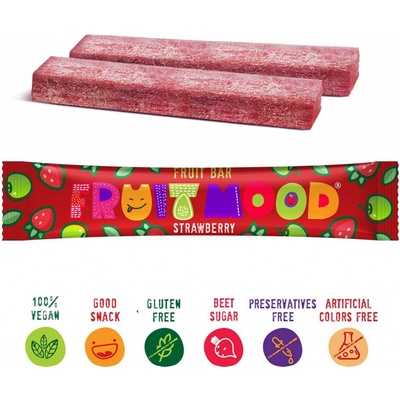 Sergio Ovocná tyčinka Fruit Mood Jahoda 20 g – Sleviste.cz