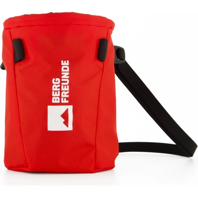 Bergfreunde Торбичка за магнезий Bergfreunde Bergfreunde Chalk Bag - Bergfreunde Red - размер One Size (335-0813-0111)