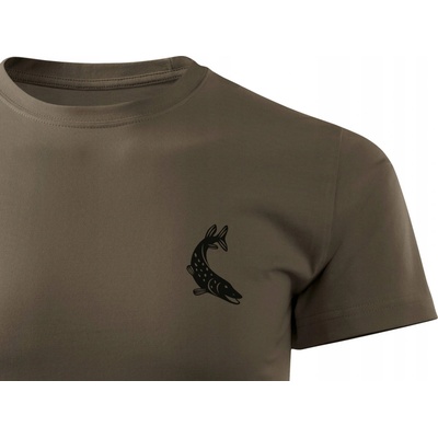 ForestMax rybárske tričko na ryby s krátkym rukávom