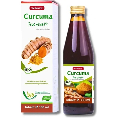 Medicura Kurkuma šťava BIO 330 ml