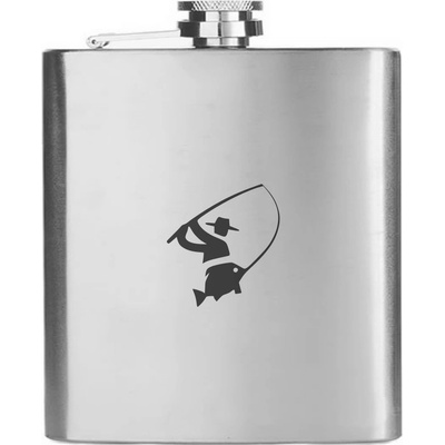 Placatka rybář butilka s dekorem PETRŮV ZDAR – Zbozi.Blesk.cz