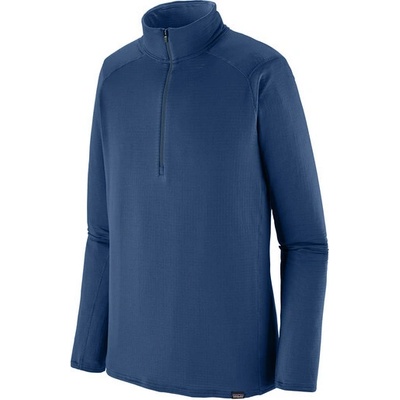Patagonia Cap Thermal Weight Zip-Neck Pullover clement blue