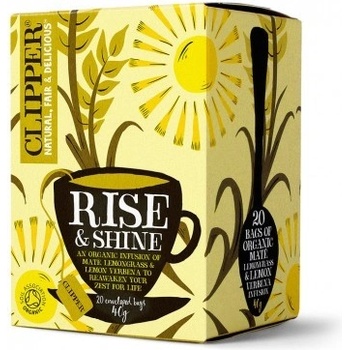 Clipper čaj Rise & Shine Cesmína citr.tr.Lem. 20 n.s.
