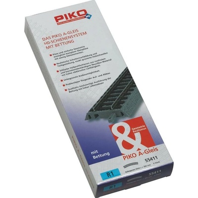 Piko Koľaj oblúková R1 s podložím