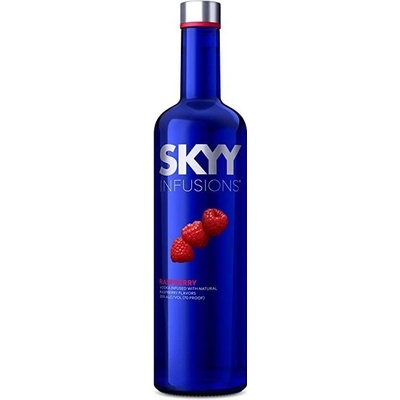 Skyy Infusion Raspberry 37,5% 1 l (holá láhev)