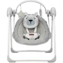 MoMi houpací lehátko s melodiemi Liss Bear růžová