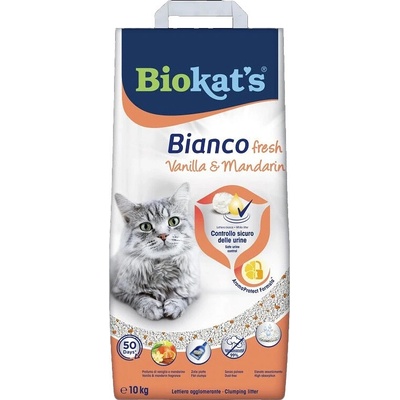 Biokat's Bianco Fresh Vanilla & Mandarin 10 kg